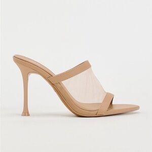 Zara MESH HEELED SLIDES
Never worn, tags on